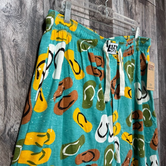 Lazy One- NWT Men’s Flip Flop PJ Lounge Shorts- Sz. XL - Picture 4 of 8